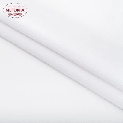 Фото полотно Левада, біле,  52%бавовна, 48%модал, 32 ct ТВШ-51