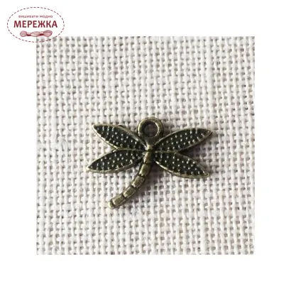 Фото Les Brodeuses Parisiennes Схема Etude a la Hortensia+тканина, пришивний шарм