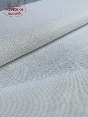 Фото рівномірне полотно Лінда колір білий