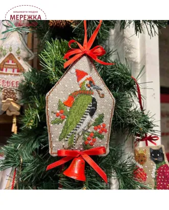 Фото Набір для вишивання хрестиком Le Bonheur des Dames Little House - Woodpecker 2687