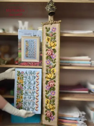 Фото Вікторія Попович Схема Catherine Alphabet Sampler (абетка Катерини) VP-055