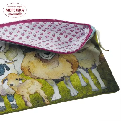 Фото Emma Ball Органайзер для аксесуарів Felted Sheep Long Project Bag LPB05