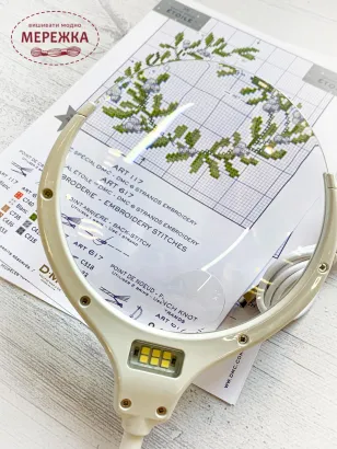 Фото лупа настільна 9006