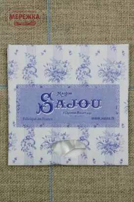 Фото Органайзер для муліне Sajou бобінка, winder mother of pearl (білий перламутр) 