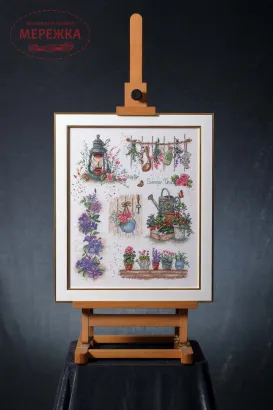 Фото Набір для вишивання хрестиком ВДВ Пахощі літа М-0297