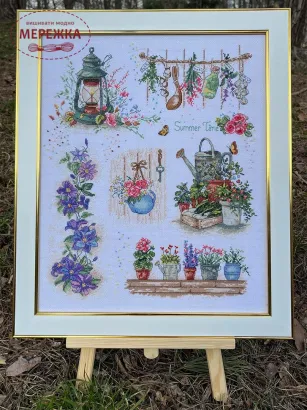 Фото Набір для вишивання хрестиком ВДВ Пахощі літа М-0297