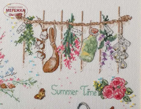 Фото Набір для вишивання хрестиком ВДВ Пахощі літа М-0297