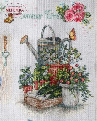 Фото Набір для вишивання хрестиком ВДВ Пахощі літа М-0297
