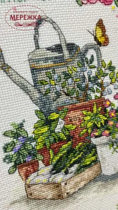 Фото Набір для вишивання хрестиком ВДВ Пахощі літа М-0297