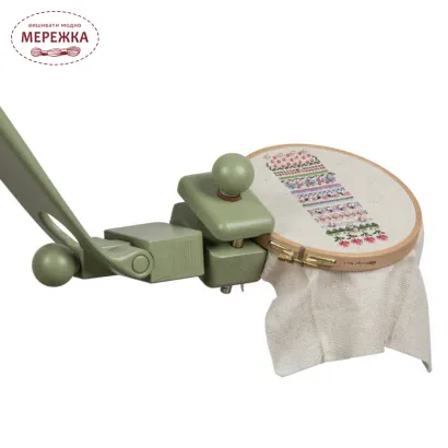 Фото Станок для вишивання Velke Potoky для кріплення пялець Cross Stitch Stand M4 Green