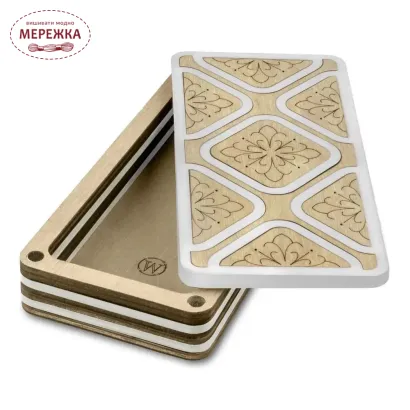 Фото WonderlandCrafts Магнітна гольниця велика, пластик/дерево FLZB(N)-182