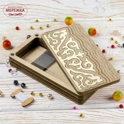 Фото WonderlandCrafts Магнітна гольниця велика, дерево FLZB(N)-181