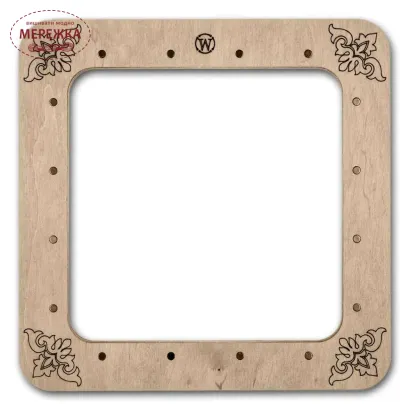 Фото П'яльця для вишивання WonderlandCrafts магнітні FLMP-024 (14*14 см)