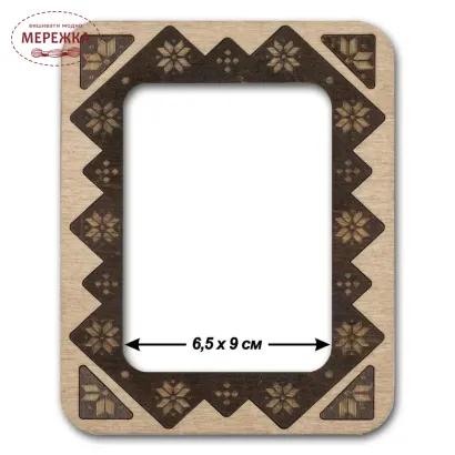 Фото П'яльця для вишивання WonderlandCrafts магнітні FLMP-031 (6,5*9 см)