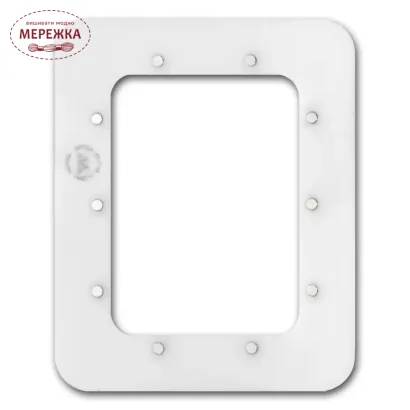 Фото П'яльця для вишивання WonderlandCrafts магнітні FLMP-041 (6.5*9 см)