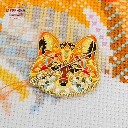 Фото Meloca Designs Магнітний тримач для голок Mandala Fox Needle Minder