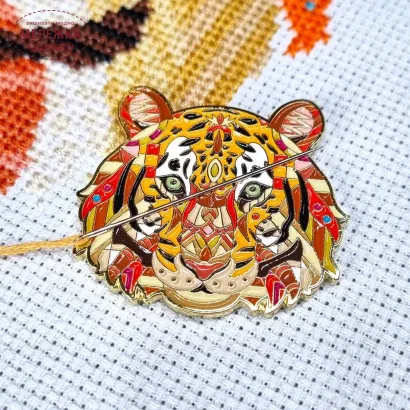 Фото Meloca Designs Магнітний тримач для голок Mandala Tiger Needle Minder