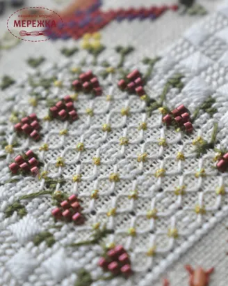 Фото Вікторія Попович Схема Marigolds (Чорнобривці)+пак бісеру та ниток (original) VP-048