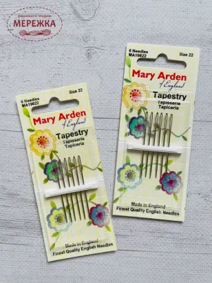 Голки Mary Arden №22 гобеленові МА19822 фото