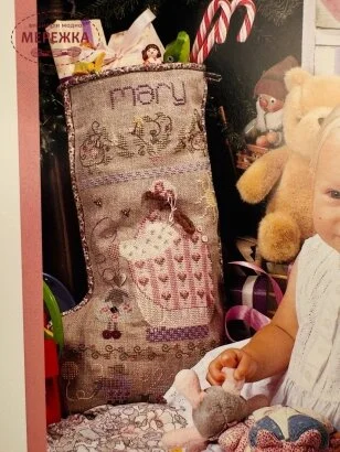 Фото Shepherd's Bush Схема Mary's Stocking