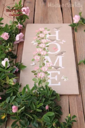 Фото Madame Chantilly Схема Wild Roses Home