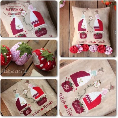 Фото Madame Chantilly Схема Cross Stitch Friends
