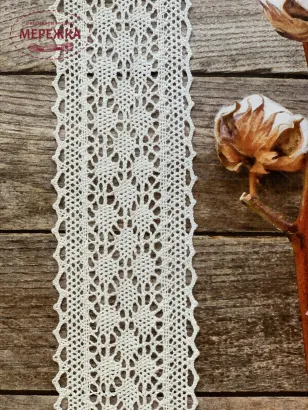 Фото мереживо біле 5,5 см.