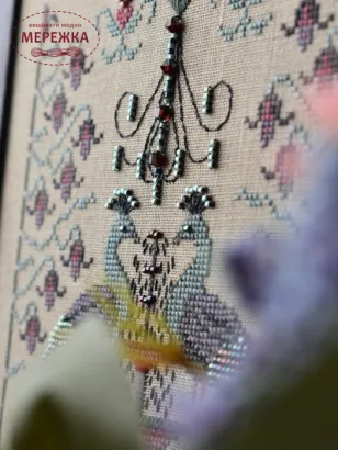 Фото Вікторія Попович Схема Peacocks (Павичі) VP-038