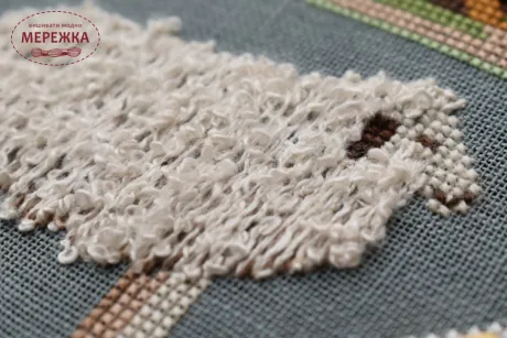 Фото Вікторія Попович Схема Among the mountains (Золото Карпат)+пак бісеру та комплект ниток (original) VP-042