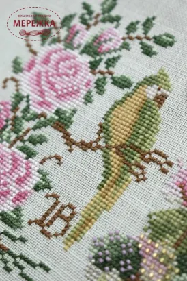 Фото Вікторія Попович Схема Love is Eternal (Любов вічна)+пак бісеру та пак ниток (original) VP-046
