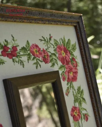 Фото Вікторія Попович Схема  Wild Roses. The sonnet reproduction (Шипшина) VP-035