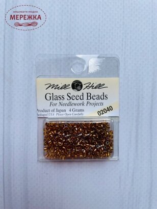 Фото Бісер Mill Hill Glass Seed Beads 02040