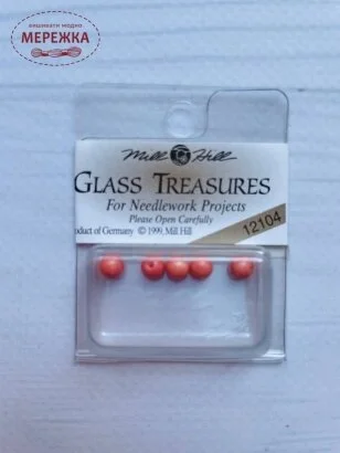 Фото Пришивний елемент Mill Hill Glass Treasures 12104