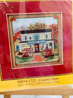 Набір для вишивання в змішаній техніці Mill Hill Сільський магазин зображення