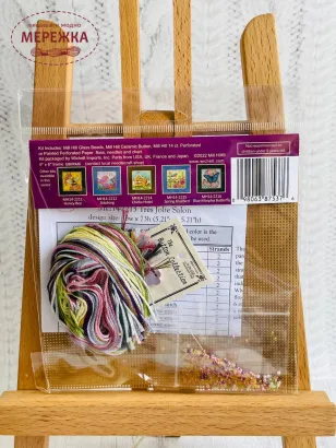 Набір для вишивання в змішаній техніці Mill Hill Салон краси фотографія