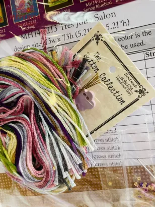 Набір для вишивання в змішаній техніці Mill Hill Салон краси зображення