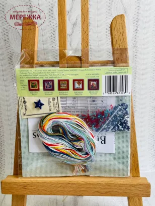 Набір для вишивання в змішаній техніці Mill Hill Літній бриз фотографія