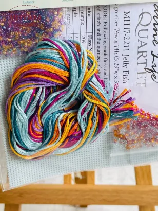 Набір для вишивання в змішаній техніці Mill Hill Медуза зображення