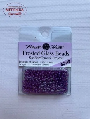 Фото Бісер Mill Hill Frosted Glass  Beads 62042