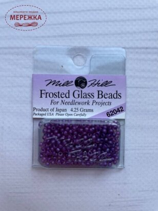 Фото Бісер Mill Hill Frosted Glass  Beads 62042