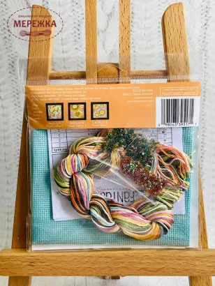 Набір для вишивання хрестиком Mill Hill Блакитні квіти 2 DM30-2214 фотографія