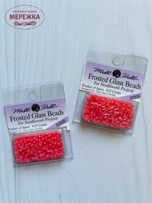 Бісер Mill Hill Frosted Glass Beads 62005 фото