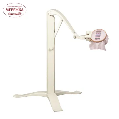 Фото Станок для вишивання Velke Potoky для кріплення п'ялець Cross Stitch Stand M4 White
