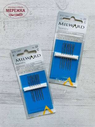 Фото голок Milward № 22 гобеленові, тупий кінець 2131307