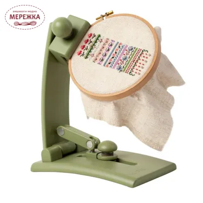 Фото Станок для вишивання Velke Potoky для кріплення пялець Cross Stitch Stand Mini Green