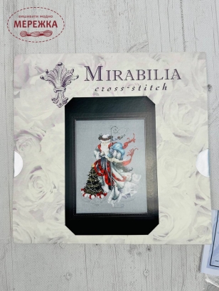 Фото Mirabilia Designs Схема+пак бісеру Winter White Santa MD100