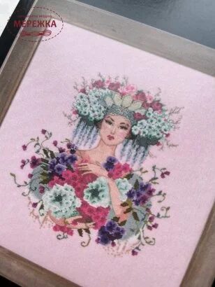 Фото Схема для вишивання Mirabilia Designs Botanical Garden MD177