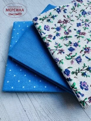 Фото Тканина декоративна, набір 3 кольори