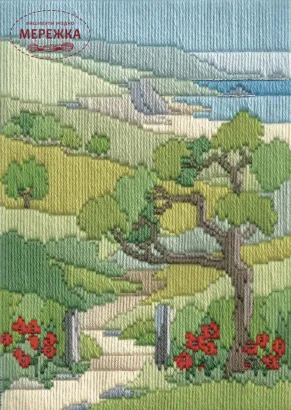 Фото Вишивка гладдю Bothy Threads Seasons in Long Stitch: Summer Walk MLS22