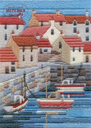 Фото Вишивка гладдю Bothy Threads Seasons in Long Stitch: Coastal Summer MLS6